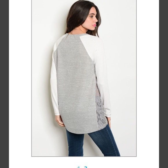 5⭐️ rated⚠️only 3 left⚠️ mixed media comfy top - Picture 7 of 8